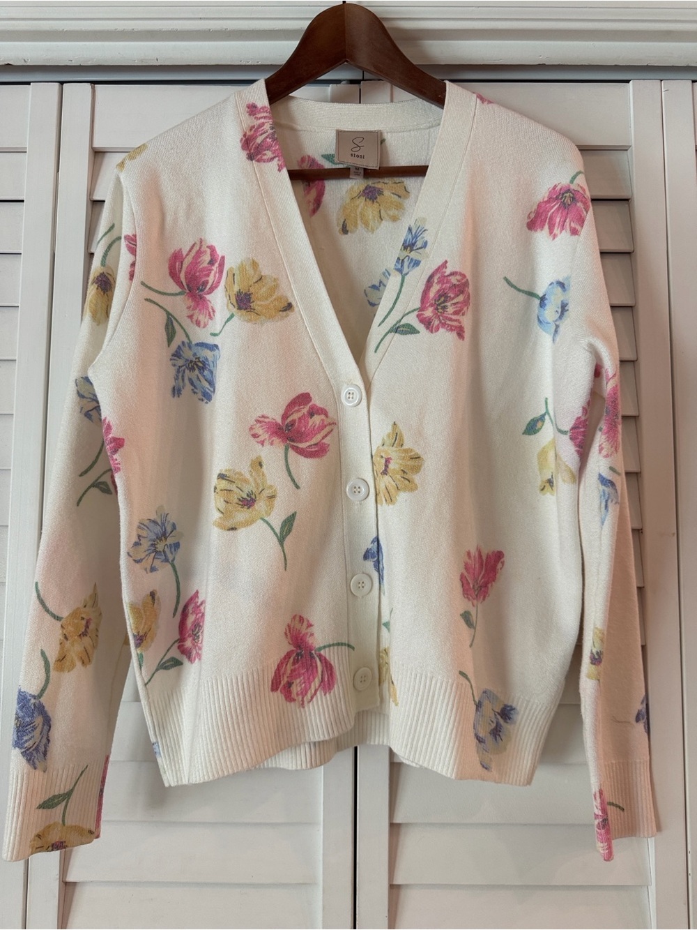 Sioni Floral Cardigan - Size M